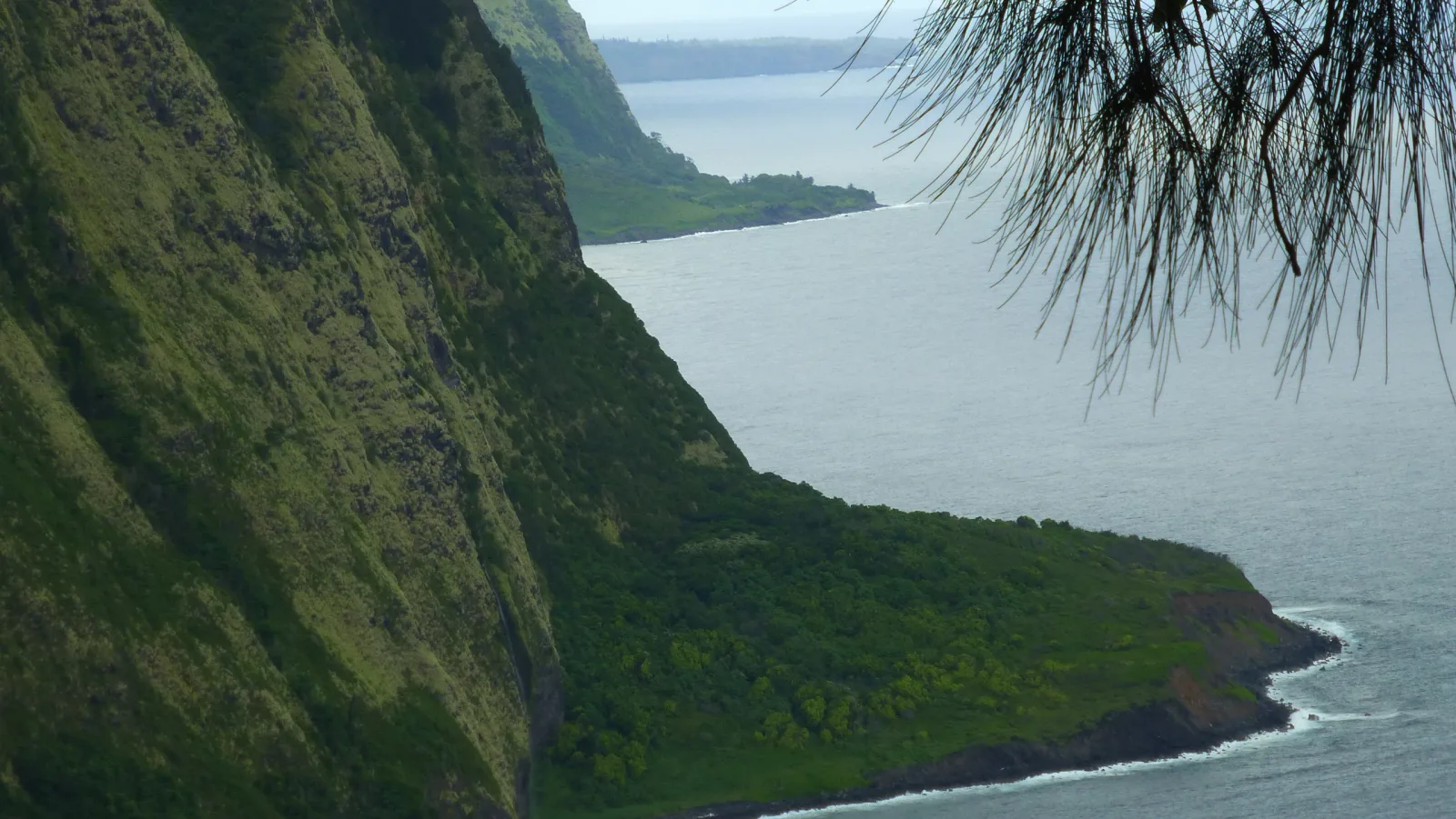 Big Island, Hawaii – Steilküste mit Blick auf Waipio Valley