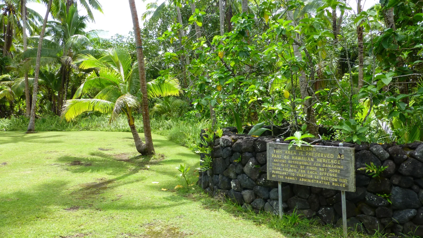 Big Island, Hawaii – Hawaiianisches Kulturerbe-Schutzgebiet