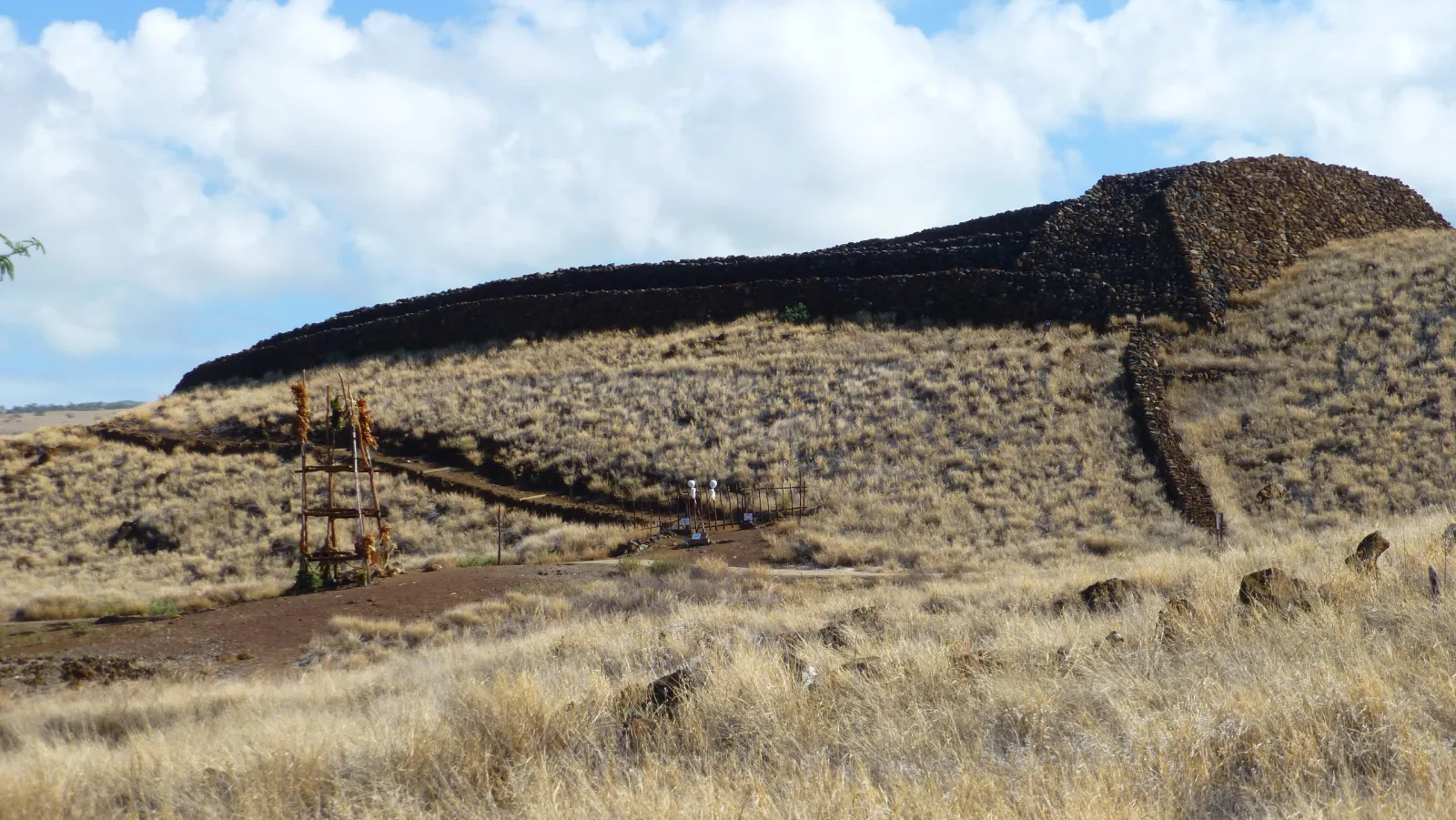 Hawaii – Puukohola Heiau, historischer Steintempel